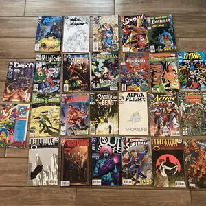 Vintage Mix Lot DC SUPERHERO COMIC BOOKS Condition Varies Per Comic